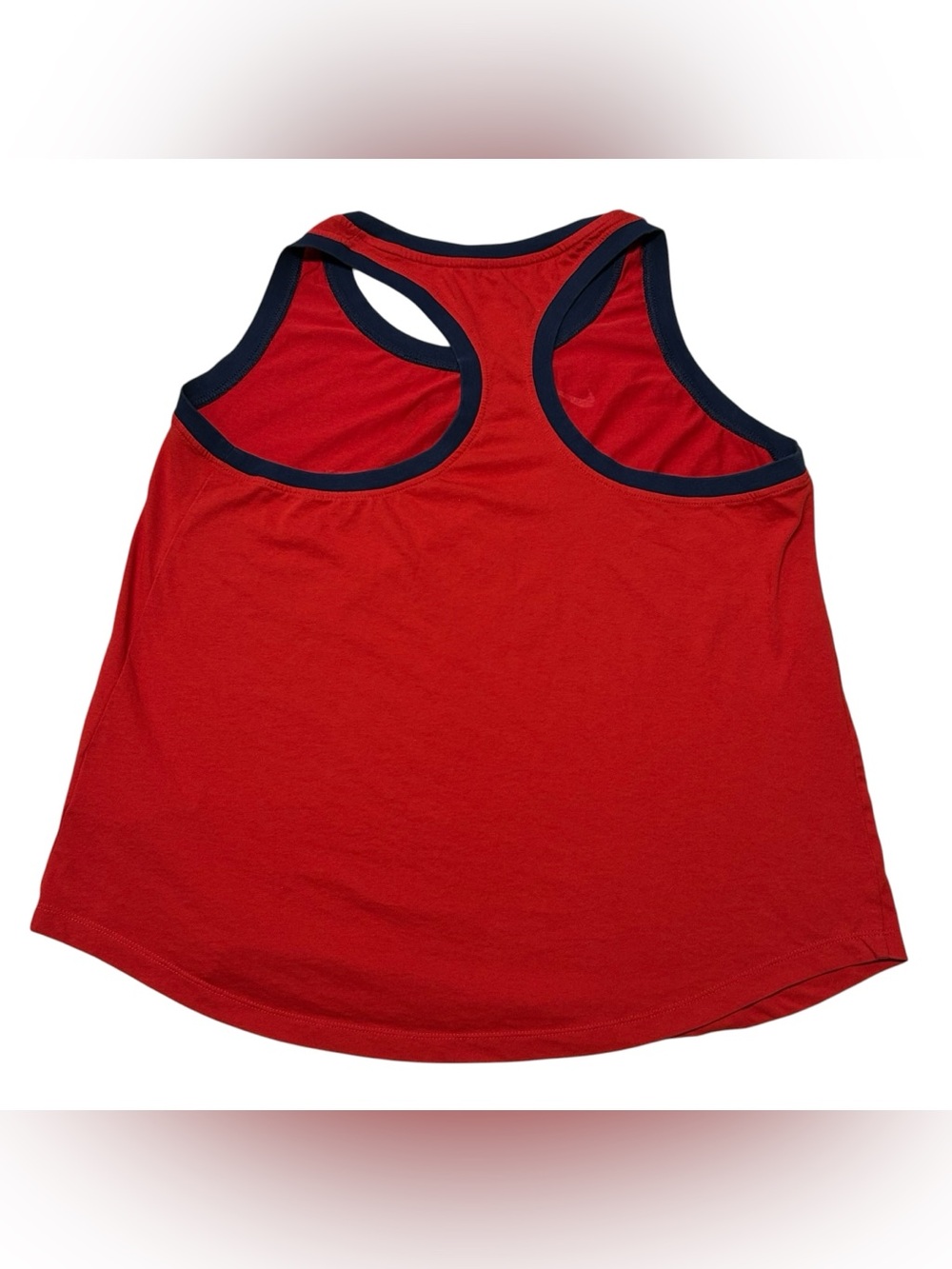 Boston Red Sox MLB Womens Size XL Tank Top Racerback Gym Running Fan Activewear - Picture 8 of 9